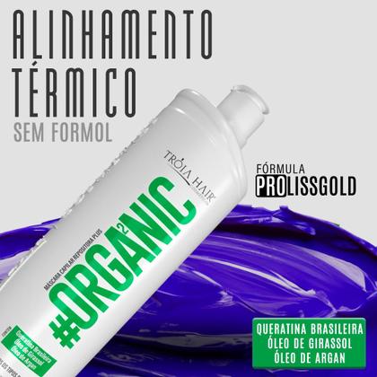 Imagem de Kit Progressiva Organica Troia hair 1L