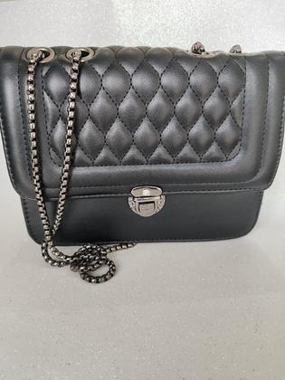 Imagem de Kit Promocional Bolsa Feminina Transversal Alça Corrente com Carteira Feminina Grande