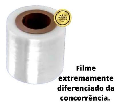 Imagem de Kit Promocional Com 4 Filme Stretch 100 Mm X 0,025 Mm "Virgem"