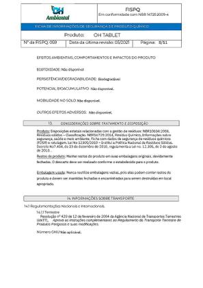 Imagem de Kit promocional com 5 pastilhas para higienização das colmeias de climatizadores - oh ambiental