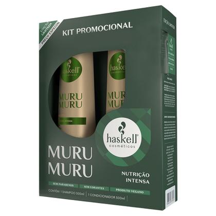 Imagem de Kit Promopack Haskell Mandioca, Murumuru e Cavalo 500ml