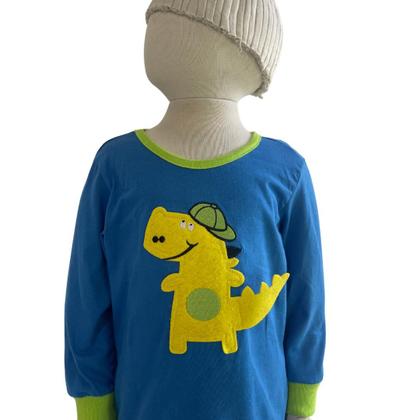 Imagem de Kit Pronto 4 Peças Pijama Macio Comprido, Longo Infantil 2 Camisas  2 Calças 1 a 10 anos