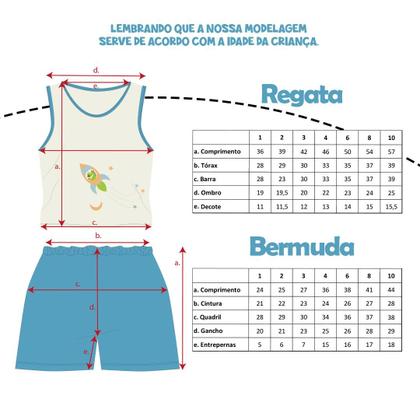 Imagem de Kit Pronto 4 Peças Pijama Macio Comprido, Longo Infantil 2 Camisas  2 Calças 1 a 10 anos