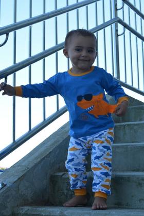 Imagem de Kit Pronto 4 Peças Pijama Macio Comprido, Longo Infantil 2 Camisas  2 Calças 1 a 10 anos