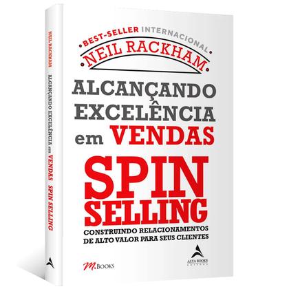 Imagem de Kit Prospecção Fanática + Objeções  Jeb Blount + Alcançando Excelência em Vendas Spin Selling  Neil Rackham