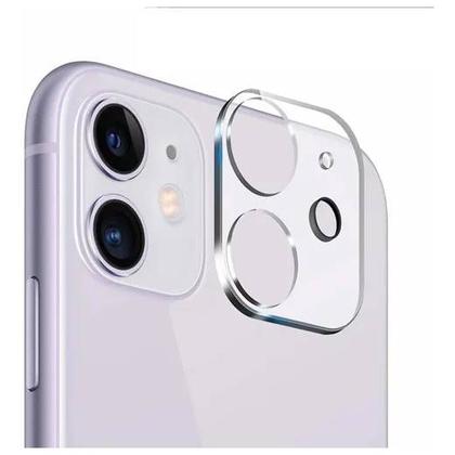 Imagem de Kit Proteção 4UN: Película 3D Vidro + Película Cerâmica Fosca + Película Câmera E Capinha Transparente P/ Iphone 11