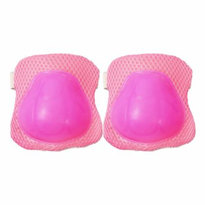 Imagem de Kit Proteção Infantil Patins Skate Bicicleta Roller Rosa - Dm Toys