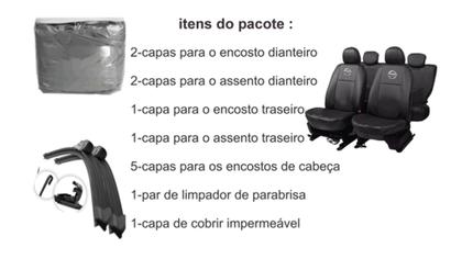 Imagem de Kit Proteção March 14-19: Capa de Couro e Capa de Cobrir para Carro