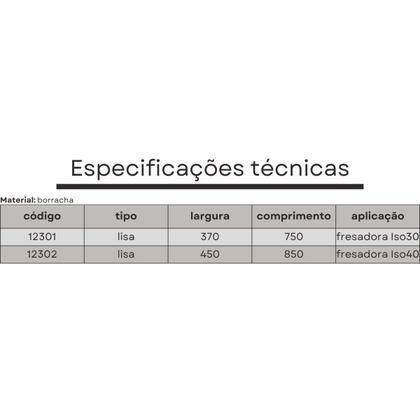 Imagem de kit proteçao sanfonada + proteçao lisa fresadora iso40