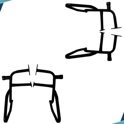 Imagem de Kit Protetor de Carenagem + Par Farol de Milha U7 Angel Eye Azul Moto Titan/Fan/Start 160 2025