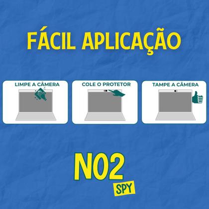 Imagem de Kit Protetor de Webcam Ultra Fino e Discreto Notebook Tablet Celular Privacidade