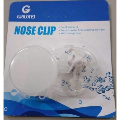 Imagem de Kit Protetor Ouvido Tampao Nariz Prendedor Nasal Anatomico Natacao Adulto Infantil Auricular