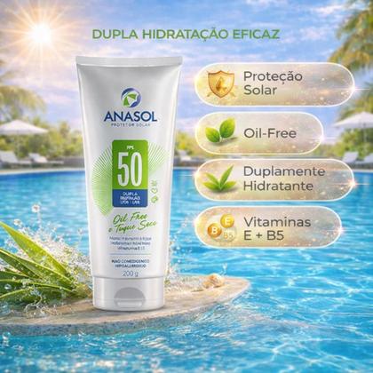 Imagem de Kit Protetor Solar Corporal FPS50 200g + Facial FPS50 60g