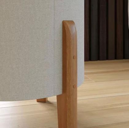 Imagem de Kit Puff Banqueta Decorativo Domus Redondo