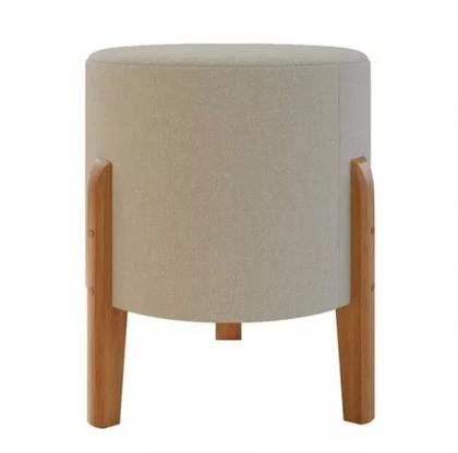 Imagem de Kit Puff Banqueta Decorativo Domus Redondo