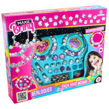 Imagem de Kit Pulseira Berloque Pingentes Infantil Meninas Stile