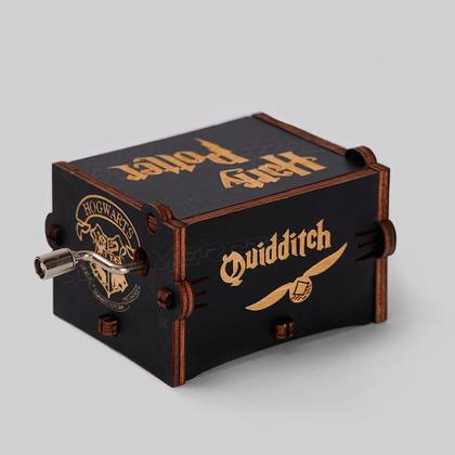 Imagem de Kit Pulseira Caixinha Caixa De Música Harry Potter Manivela