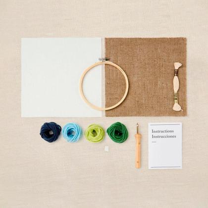 Imagem de Kit Punch Needle Flor de Sino Rústicas - DMC Mindful Making