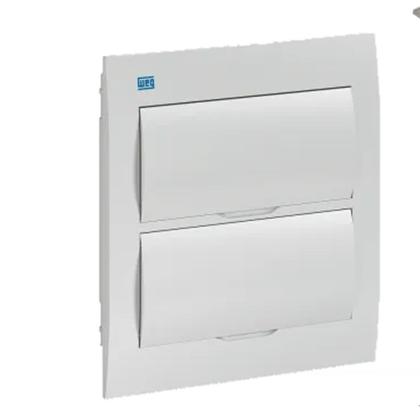 Imagem de Kit Quadro 24 Disj Emb + Barrament Terra/Neutro 24 Disj WEG