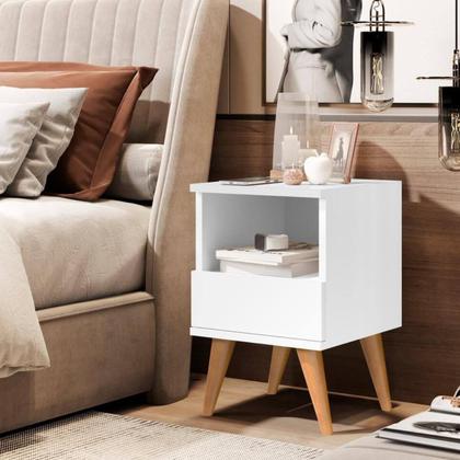 Imagem de Kit Quarto 2 Mesas De Cabeceira Retrô Pix e 1 Cabeceira Para Cama Queen 1,60 ENVIA SOMENTE 01 KIT