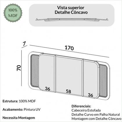 Imagem de Kit Quarto Cama + Cabeceira+ 2 Mesas De Cabeceira MDF Freijó