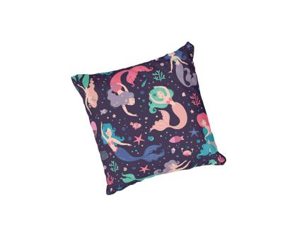Imagem de Kit Quarto Infantil Sereia e Escamas Rosa - 3 Itens