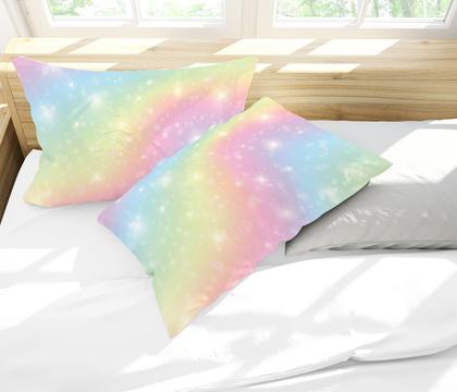 Imagem de Kit Quarto Infantil Tie Dye Candy Brilhos - 3 Itens