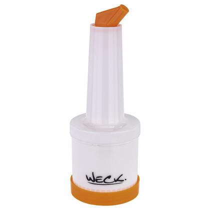 Imagem de Kit Quatro Garrafas Store'n Pour 500ml Laranja Weck
