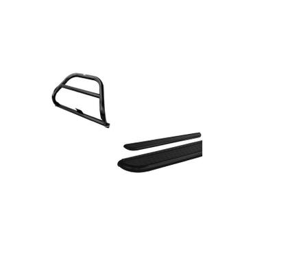 Imagem de Kit Quebra Mato C/barra+estribo Chapa Preto D20