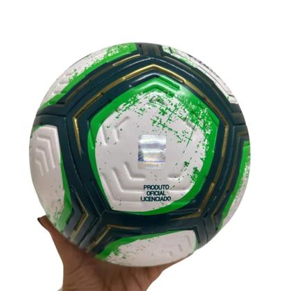 Imagem de Kit QuebraCabeça Palmeiras 200 Peças Mimo Toys Bola Oficial Nº 5 Pro Gold Futebol e Magia