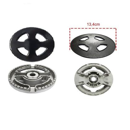 Imagem de Kit Queimador+espalhador Para Fogão Brastemp BFS5 - 5 Bocas