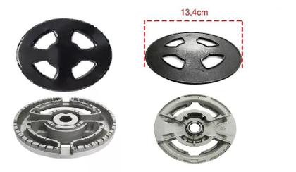 Imagem de Kit Queimador+espalhador Para Fogão Brastemp Bfs5 - 5 Bocas