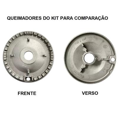 Imagem de Kit queimador+espalhador para fogão consul 5 bocas - cfs5var