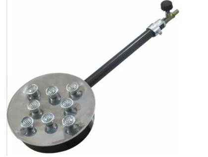 Imagem de Kit Queimador Grande De Inox C/ Mangueira 1m P/ Botijão P13 (33A)