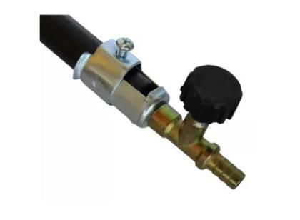 Imagem de Kit Queimador Grande De Inox C/ Mangueira 1m P/ Botijão P13 (33A)