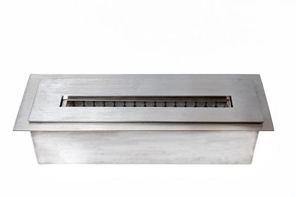 Imagem de Kit Queimador para lareira 40cm e Champanheira/Porta bebidas 2x1