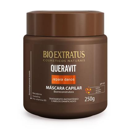 Imagem de Kit Queravit Linha Básica Reconstrutor Queratina 3 Produtos Bio Extratus
