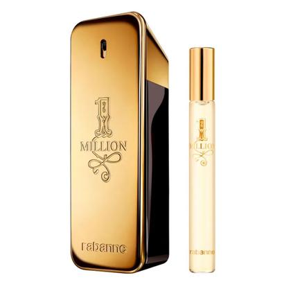 Imagem de Kit Rabanne 1 Million Masculino - Eau de Toilette 100ml + Travel Size 10ml
