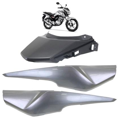 Imagem de Kit Rabeta Traseira CG 160 Fan 2016 A 2023 3 Peças