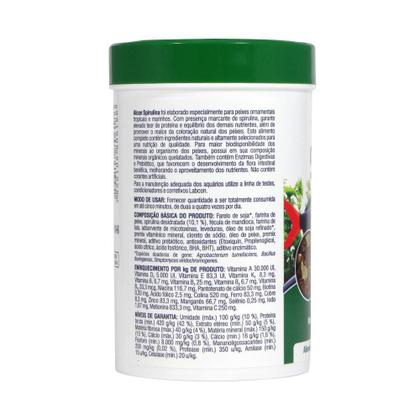 Imagem de Kit Ração Alcon Spirulina Flakes 50g C/ 5 unidades