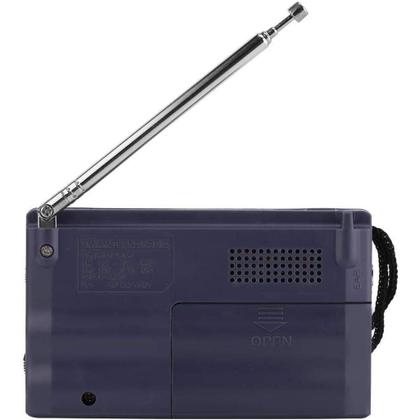 Imagem de Kit Radio de Bolso AM FM 822e Com Fone de Ouvido Portatil 