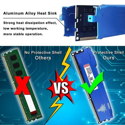 Imagem de Kit RAM para desktop Yongxinsheng DDR3 de 16 GB (8 GBx2) 1333 MHz