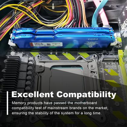 Imagem de Kit RAM para desktop Yongxinsheng DDR3 de 16 GB (8 GBx2) 1333 MHz