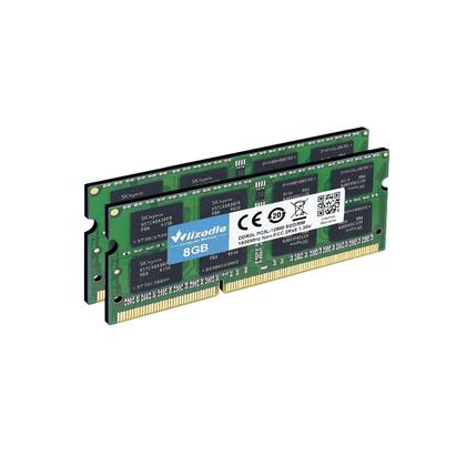 Imagem de Kit RAM para laptop Wlizedle DDR3/DDR3L de 16 GB (2x8 GB) 1600 MHz
