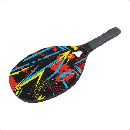 Imagem de Kit Raquete Beach Tennis de Praia com Bolinha Vermelho BT100 - BEL 480604