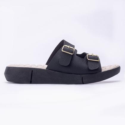 Imagem de Kit Rasteira Uniflex + Tamanco Fivela  Leve e Confortavel