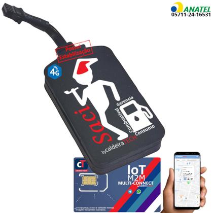 Imagem de Kit Rastreador Veicular Gps caldeiraTECH SACI + Chip caldeiraTECH M2M  Multi-Connect