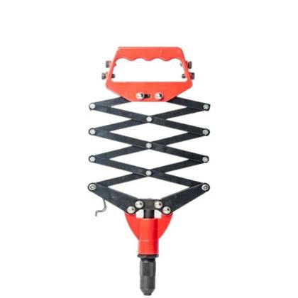 Imagem de Kit rebitador profissional manual dobrável 64mm reforçado