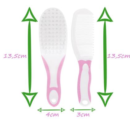 Imagem de Kit Recem Nascido Cuidados Bebê + Aspirador Nasal Buba Rosa