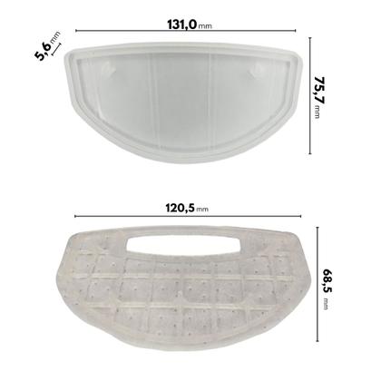 Imagem de Kit Recipiente Tampa Compatível com Robô Aspirador WAP W90 95 96 100C FW007700 FW0077699 FW007703